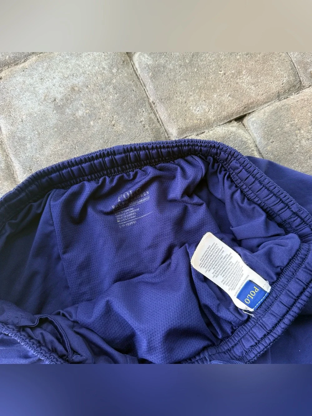 Polo by Ralph Lauren Men's Drawstring Athletic Shorts - Blue